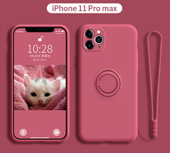 iPhone 11 Pro Liquid Silicone Case with Lens Cover