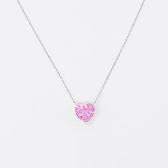 Absolute Beauty Sterling Silver Heart Necklace