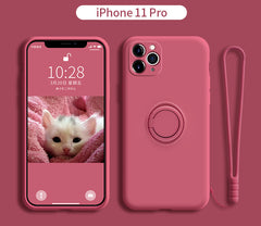 iPhone 11 Pro Liquid Silicone Case with Lens Cover