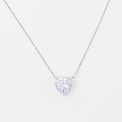 Absolute Beauty Sterling Silver Heart Necklace
